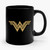 Wonder Woman Justice League Symbols Ceramic Mug