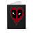 Deadpool Heart Spiral Notebook