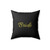Bride Team Bride Bridesmaid Square Pillow Cover