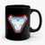 Arc Reactor Nano Tech With Red Outline Iron Man Ceramic Mug