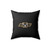 Chevy Truck Camo Bowtie With Deer Vehicle Window Square Pillow Cover