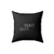 Don't Quit Motivational Fitness Workout Square Pillow Cover