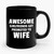 Awesome Girlfriends Get Promoted To Wife Ceramic Mug