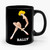Bally Lady Black Ceramic Mug