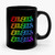 Bee Gees Beegees Rainbow Ceramic Mug