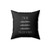 I'm An Engineer I'm Good At Math Square Pillow Cover