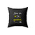 J'Peux Pas J'Ai Quidditch Harry Potter Square Pillow Cover