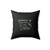 Powered By Pixie Dust And Wine Disney Tinkerbell Square Pillow Cover