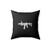 Second Amendment Gun Hand Square Pillow Cover