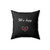 We're Hungry Maternity Square Pillow Cover