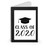Class 2020 Lettering With Graduation Cap Spiral Notebook