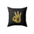 Foam Finger 3 Splash Bros Square Pillow Cover