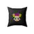 Frida Kahlo Face Chibi Square Pillow Cover