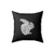 Go Nuts Squirrel Square Pillow Cover