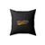 Houston City Script Square Pillow Cover