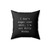 I Don't Sugar Coat Shit I'm Not Willy Wonka Square Pillow Cover