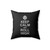 Keep Calm Roll High Roleplaying Square Pillow Cover