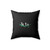 Kodama On Tree Japanese Tree Spirits Square Pillow Cover