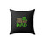 Luckiest Dad St Patricks Day Irish Ireland St Paddys Day Leprechaun Hat And Shamrock Square Pillow Cover