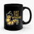 Eat The Worm Ceramic Mug