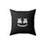 Marshmello Face Square Pillow Cover