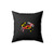 Maryland Flag Crab Square Pillow Cover