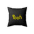 Pooh Text Disney Winnie The Pooh Square Pillow Cover