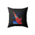 Space Race Soviet Propaganda Political Square Pillow Cover