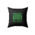 Straight Outta C-137 Funny Rick And Morty Square Pillow Cover