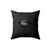 Superman Silver Black Logo Square Pillow Cover