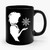 Frozen Elsa Silhouette Ceramic Mug