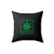 Vegetarian Cannabis Weed Marijuana Funny Square Pillow Cover