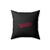 Washington Dc City Script Square Pillow Cover