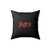 Xoxo Hugs And Kisses Square Pillow Cover