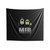 Minions In Black Indoor Wall Tapestries