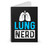 Respiratory Therapist Lung Nerd Spiral Notebook