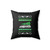 Bmw Ugly Christmas Square Pillow Cover