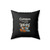 Cuphead Mugman Don't Deal With The Devil Square Pillow Cover