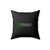 Dr E Brown Enterprises Back To The Future Square Pillow Cover
