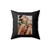 Farrah Fawcett's Iconic Red Swimsuit Square Pillow Cover