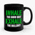 Inhale Good Shit Exhale Bad Shit Ceramic Mug