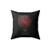 House Targaryen Fire And Blood Square Pillow Cover