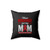 I Wear Burgundy For My Mom Square Pillow Cover