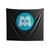 Pixar's Monsters Inc Blue Monsters Inc Logo Indoor Wall Tapestries