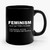 Feminism Dictionary Dictionnaire Fun The Radical Notion Ceramic Mug