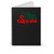 Christmas Chiffon Spiral Notebook