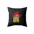 Lady Cat Square Pillow Cover