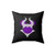 Maleficent Minnie Mouse Square Pillow Cover