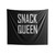Snack Queen Indoor Wall Tapestries