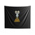 Spongebob Squidward Face Dab Square Frr 31Jan Indoor Wall Tapestries